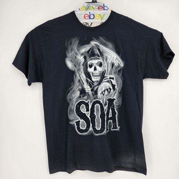 Sons of Anarchy Other - Sons Of Anarchy‎ Shirt Mens XL Black Men Of Mayhem Motorcycle Club SOA Tee